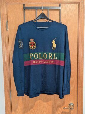 Polo Ralph Lauren Big Pony Long Sleeve Graphic Tee